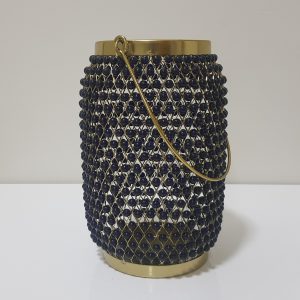 Lemans Beads Hurricane Vase